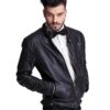Black Leather Jacket - Görsel 4